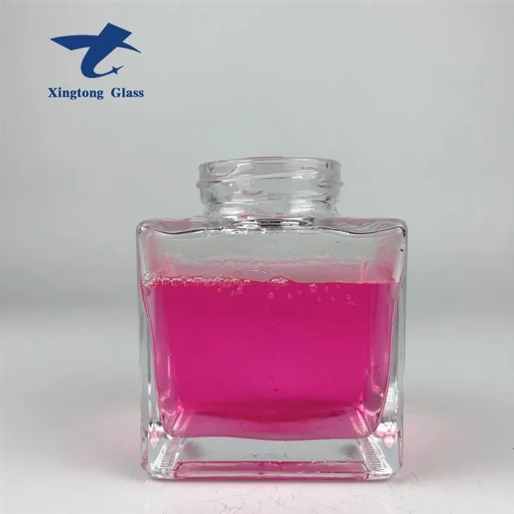 Chai thủy tinh vuông 350ml